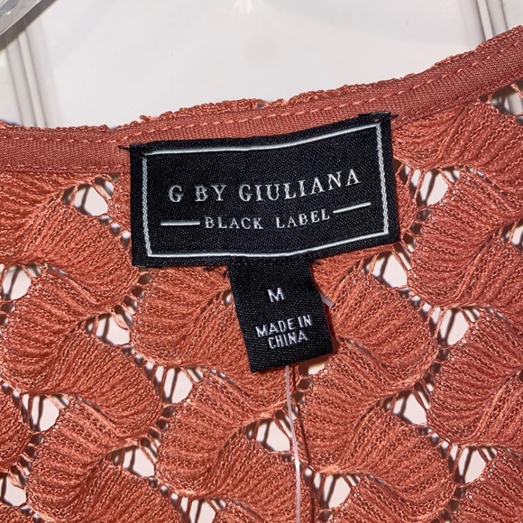 G by Giuliana Textured Two Piece Set in Rust - Picture 4 of 11